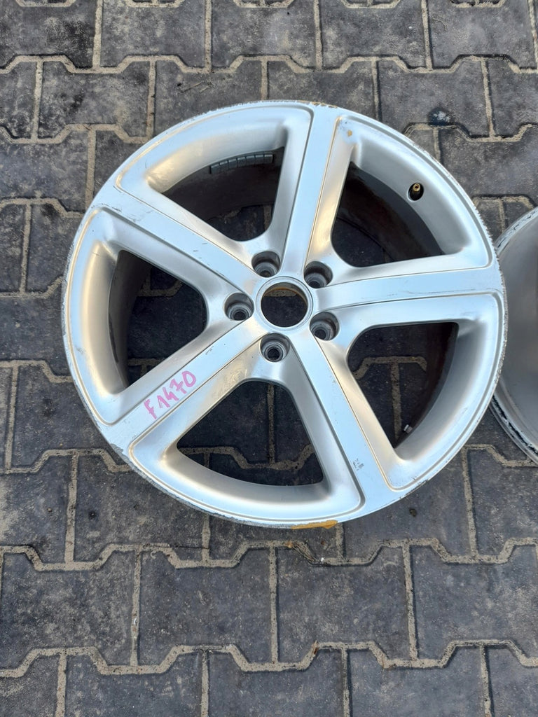 1x Alufelge 19 Zoll 8.0" 5x112 39ET Silber 8V0601025AS Audi Q5 Rim Wheel