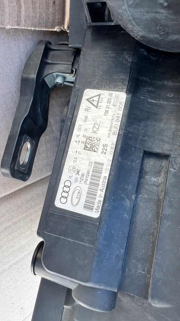 Frontscheinwerfer Audi Q3 8U0941005 Xenon Links Scheinwerfer Headlight