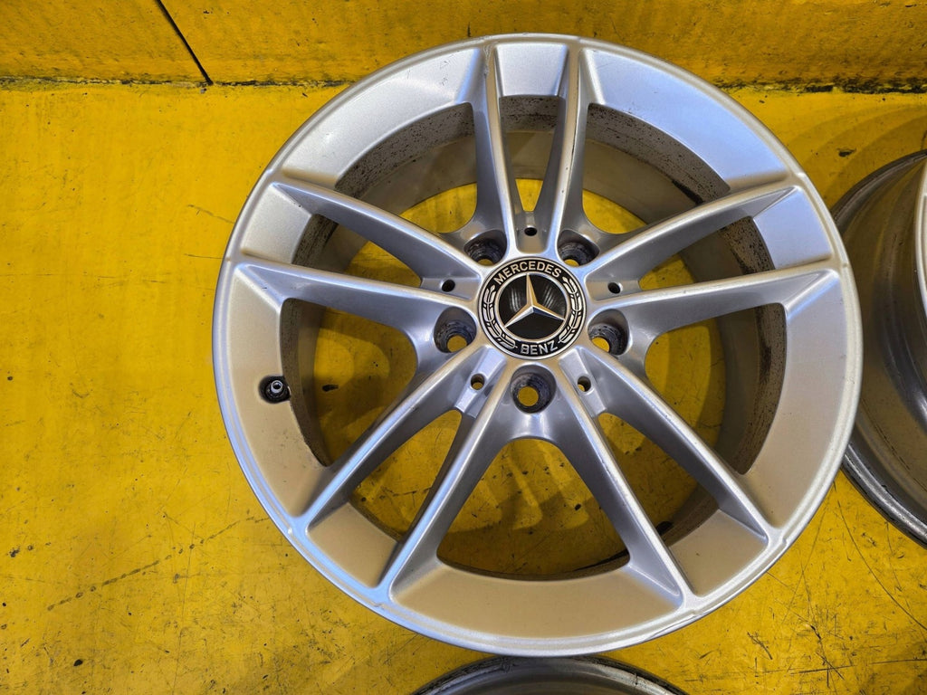 4x Alufelge 16 Zoll 6.5" 5x112 44ET Glanz Silber A1774010100 Mercedes-Benz W177 FEL5404264174yv
