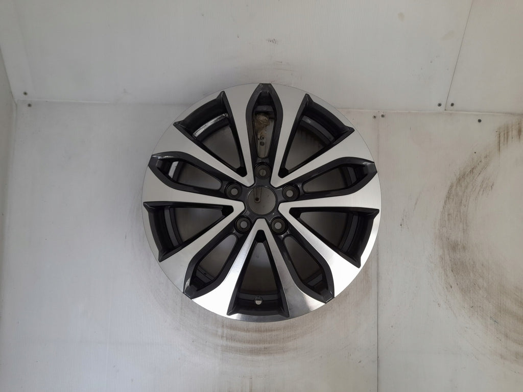 1x Alufelge 16 Zoll 6.5" 5x114.3 44ET Glanz Schwarz 403007532R Renault Rim Wheel FEL2663390306bk