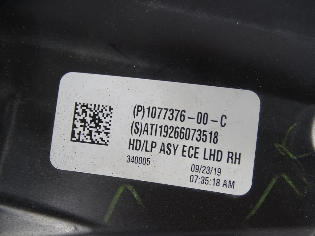 Frontscheinwerfer Tesla 3 1077367-00-C Full LED Rechts Scheinwerfer Headlight