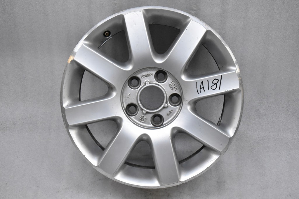 1x Alufelge 16 Zoll 6.0" 5x112 50ET Glanz Silber 1K0601025Q VW Golf Rim Wheel FEL1902254305jc