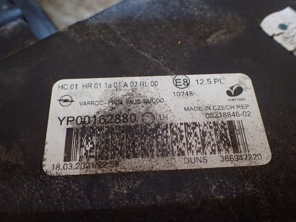 Frontscheinwerfer Opel Grandland X YP00162880 Full LED Links Headlight SCH9661844065su