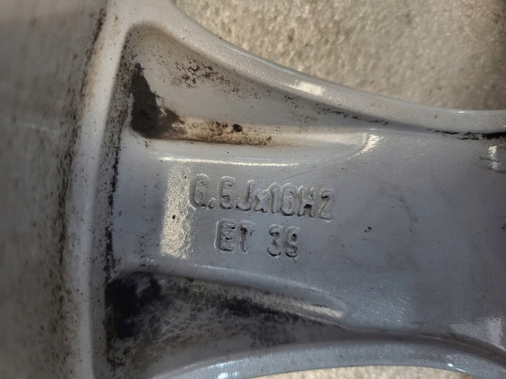 1x Alufelge 16 Zoll 6.5" 5x110 39ET Opel Vectra C Meriva B Zafira Rim Wheel FEL5882240727dg