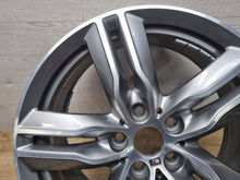 Load image into Gallery viewer, 1x Alufelge 18 Zoll 7.5" 5x112 51ET Glanz Graphit 6854677 BMW X1 F48 Mg FEL4095943332oo