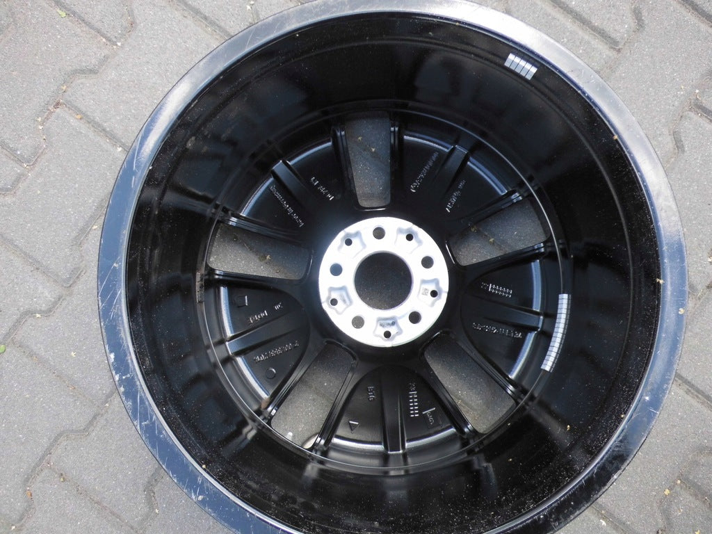 1x Alufelge 19 Zoll 8.0" 5x112 Glanz Schwarz A2934010100 Mercedes-Benz Glc FEL2440033458nf