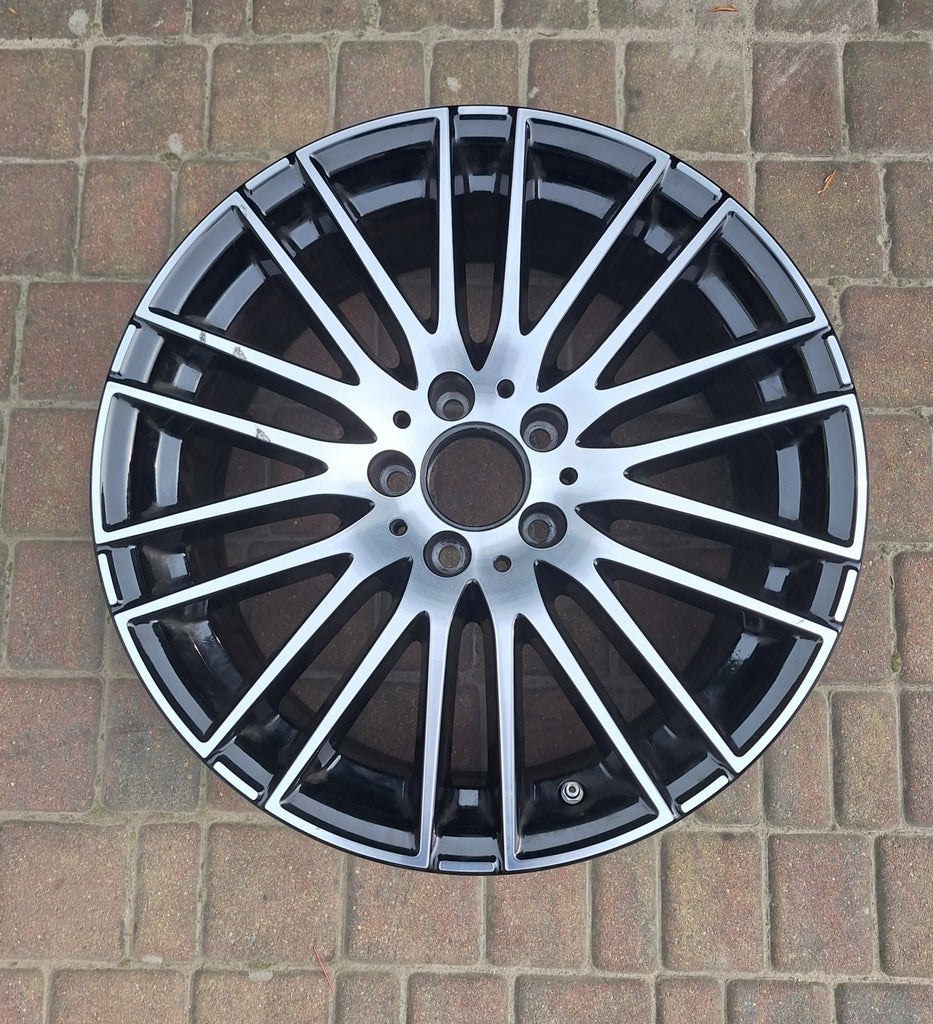 1x Alufelge 18 Zoll 7.5" 5x112 40ET Glanz Schwarz A2064014900 Mercedes-Benz W206 FEL3353775801fo