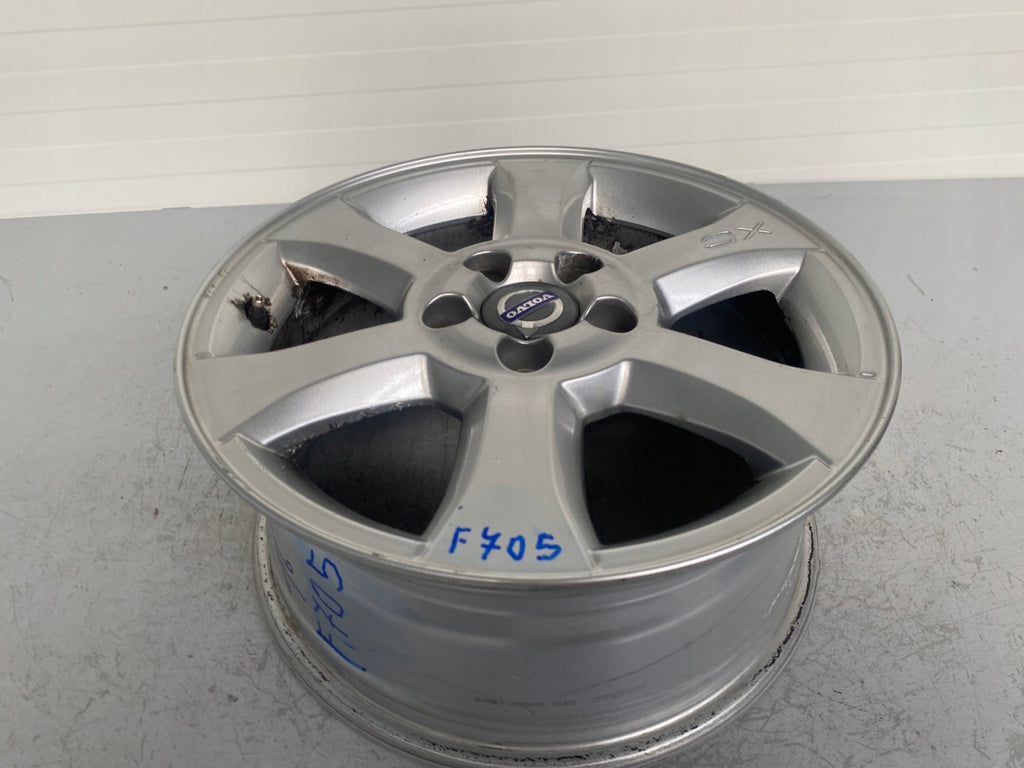 1x Alufelge 16 Zoll 7.0" 5x108 50ET Glanz Silber 30714024 Volvo V70 Rim Wheel FEL7893350569jj