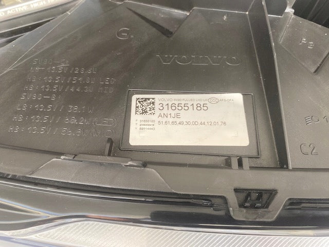Frontscheinwerfer Volvo S90 V90 31655185 31655187 Full LED Ein Satz Headlight SCH4665838000qj