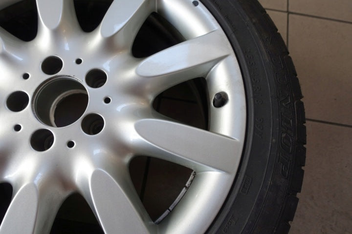 1x Alufelge 18 Zoll 8.5" 5x112 43ET A2214011902 Mercedes-Benz W221 Rim Wheel FEL6333104999fa