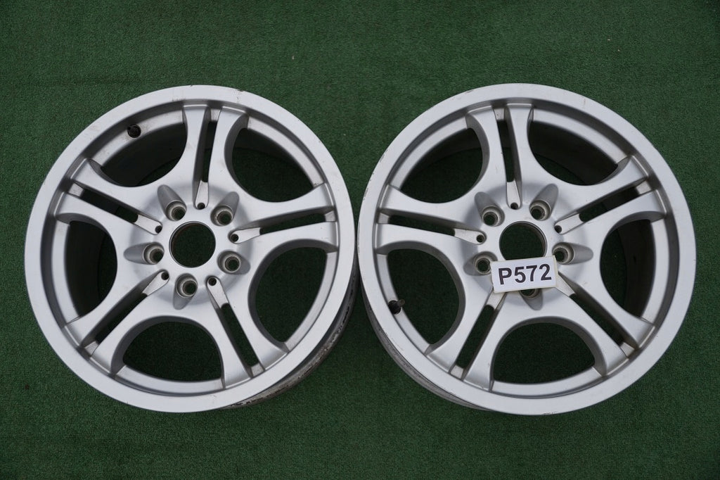 1x Alufelge 17 Zoll 7.5" 5x120 41ET Glanz Silber 2229180 BMW 3 E36 E46 Rim Wheel FEL7125685464xr
