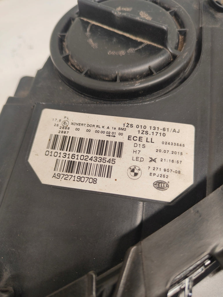 Frontscheinwerfer BMW 5 F10 7271907 Xenon Links Scheinwerfer Headlight