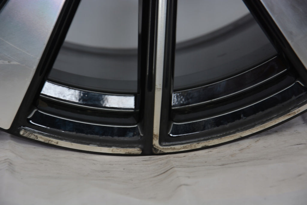 1x Alufelge 19 Zoll 9.0" 5x108 53ET Glanz Schwarz 32134523 Polestar 2 1