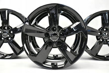 Laden Sie das Bild in den Galerie-Viewer, 4x Alufelge 17 Zoll 7.0" 5x112 45ET Glanz Schwarz 81A601025B Audi Q2 Rim Wheel FEL9102916091hp
