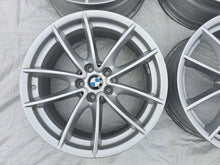 Laden Sie das Bild in den Galerie-Viewer, 4x Alufelge 18 Zoll 7.0" 5x112 22ET Glanz Silber 6880047 BMW G02 Rim Wheel FEL8269564745oy
