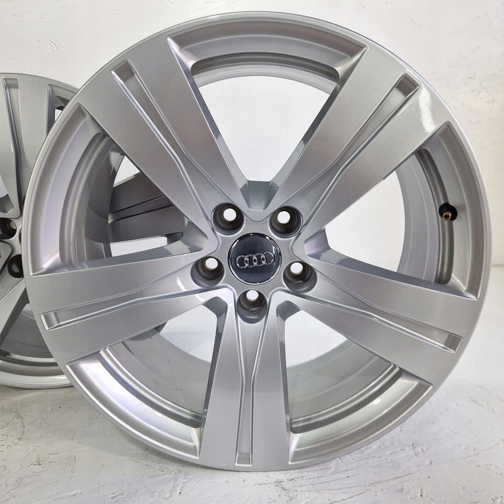 1x Alufelge 18 Zoll 8.0" 5x112 25ET Glanz Silber 4M0601025A Audi Rim Wheel FEL7183580828nj