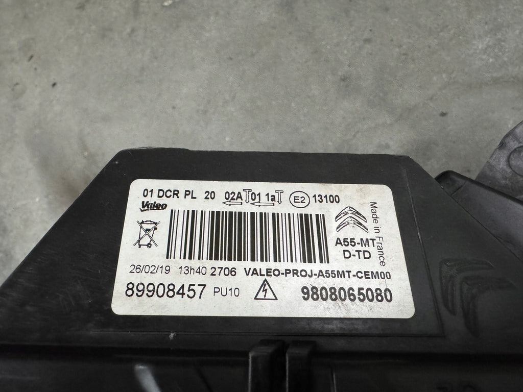 Frontscheinwerfer Citroën Ds3 89908457 Full LED Rechts Scheinwerfer Headlight