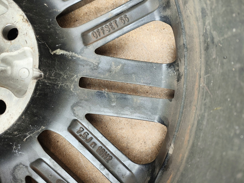 1x Alufelge 18 Zoll 7.5" 5x114 55ET Glanz Graphit 52910-J7500 Kia Proceed Mg