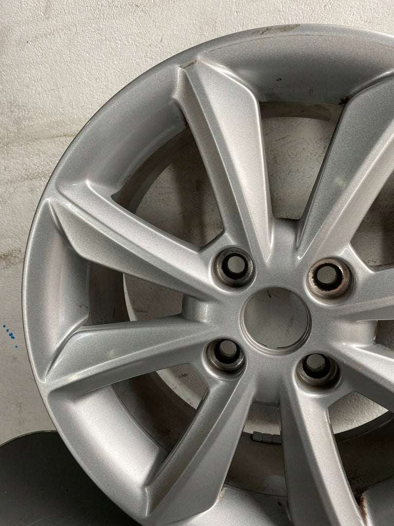 1x Alufelge 16 Zoll 6.5" 4x108 47,5ET Glanz Silber H1BJ-1007-C1A Ford Fiesta