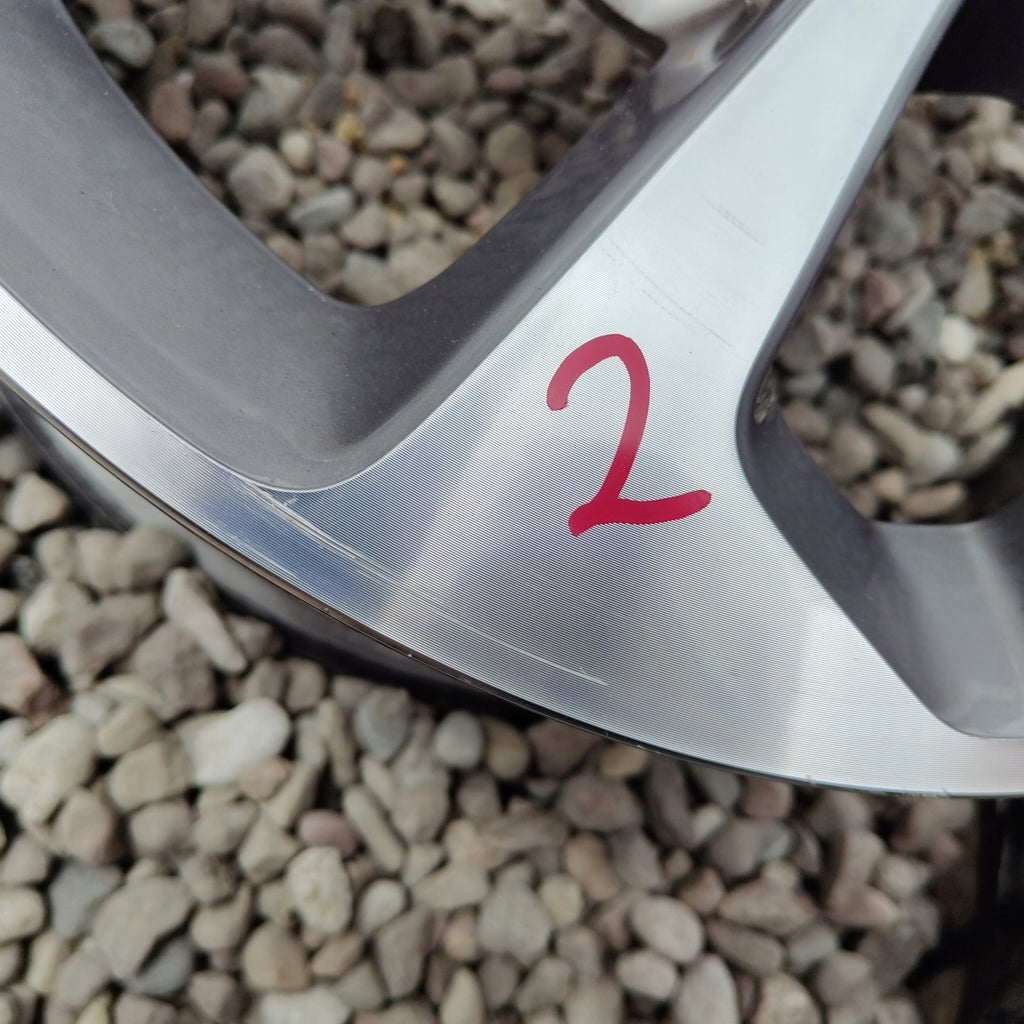 1x Alufelge 16 Zoll 6.5" 4x108 20ET Glanz Silber Opel Crossland X Rim Wheel FEL3586988544jz