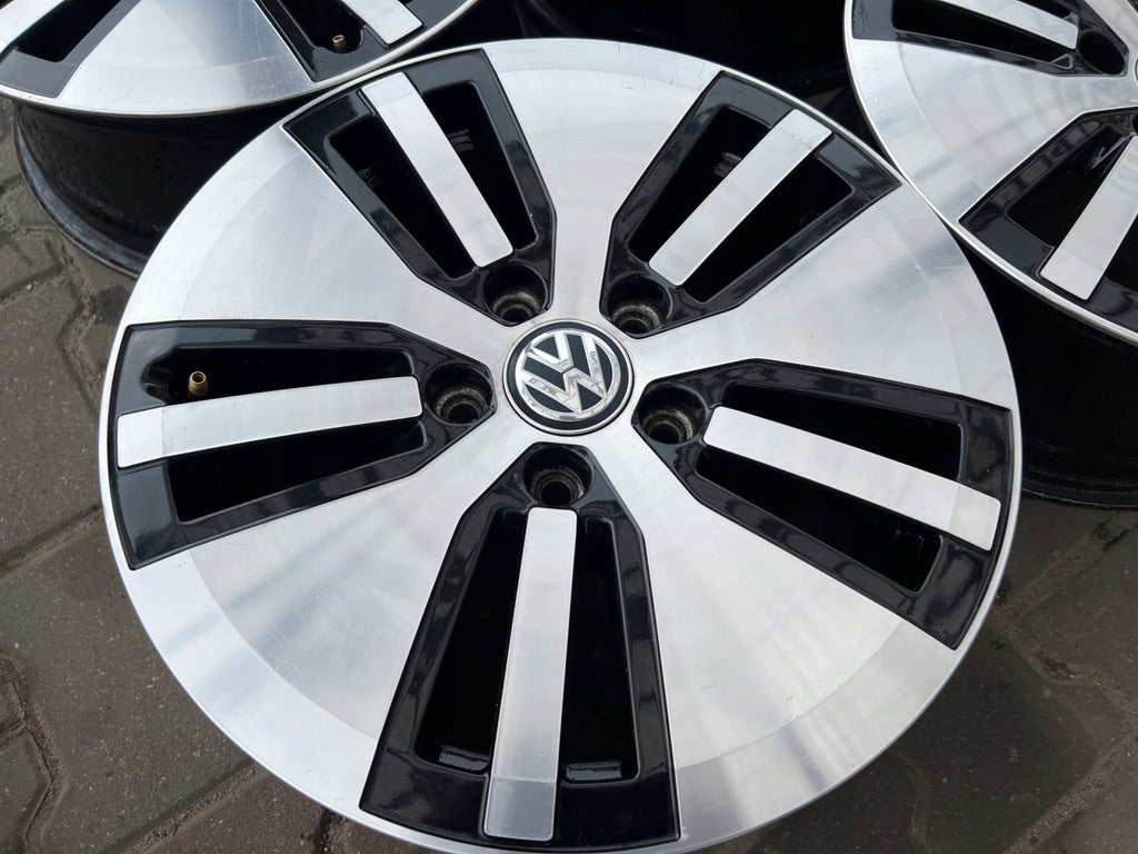 4x Alufelge 16 Zoll 6.5" 5x112 46ET 5GE601025 VW Golf Vii Rim Wheel FEL3786768719nx