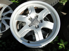 Laden Sie das Bild in den Galerie-Viewer, 4x Alufelge 17 Zoll 7.5" 5x112 28ET Glanz Silber 8T0601025B Audi A5 Rim Wheel FEL3448980970wh