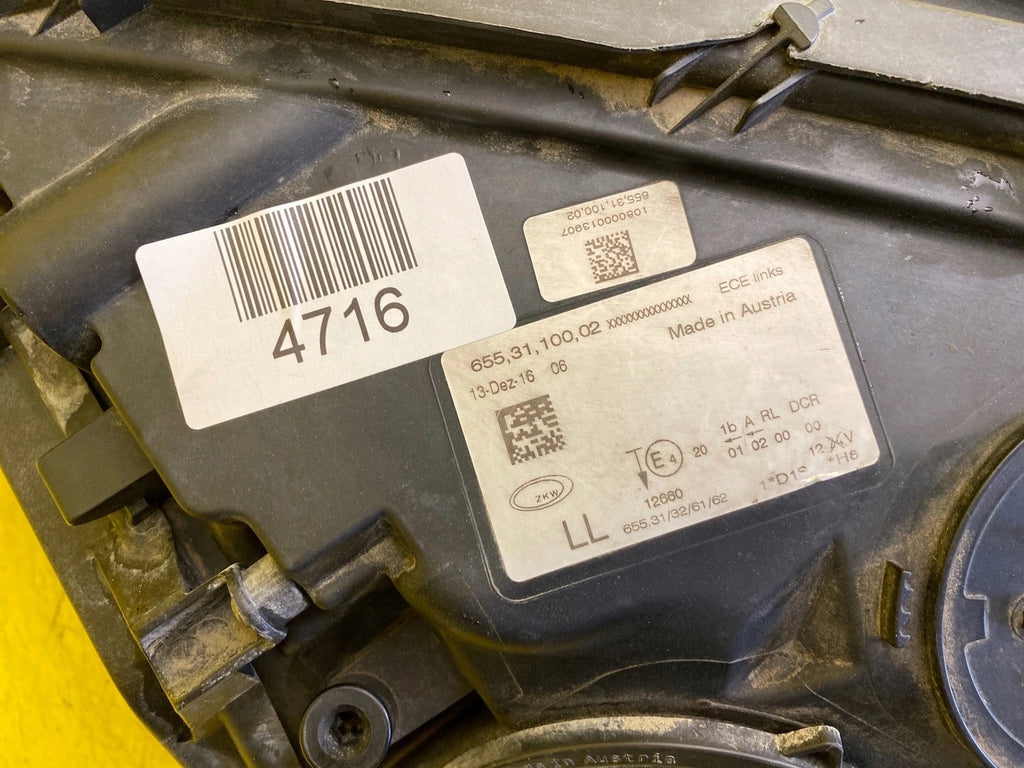 Frontscheinwerfer BMW 7 F01 Xenon Links Scheinwerfer Headlight SCH9446482781he