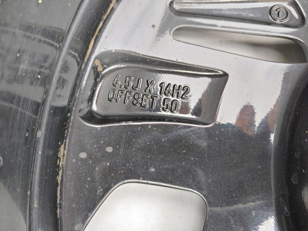 1x Alufelge 16 Zoll 6.5" 5x114.3 50ET Glanz Grau 52910-G4600 Hyundai I30 Mg