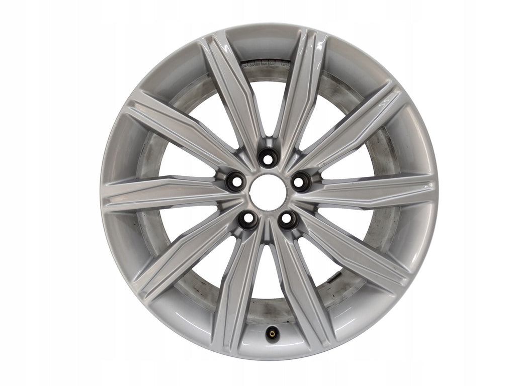 1x Alufelge 19 Zoll 8.5" 5x112 40ET Glanz Silber 4K0601025G Audi A6 C8 Rim Wheel