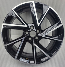 Laden Sie das Bild in den Galerie-Viewer, 1x Alufelge 18 Zoll 7.0" 5x100 39ET Glanz Schwarz 657601025G Skoda Scala Kamiq FEL6697870290wk