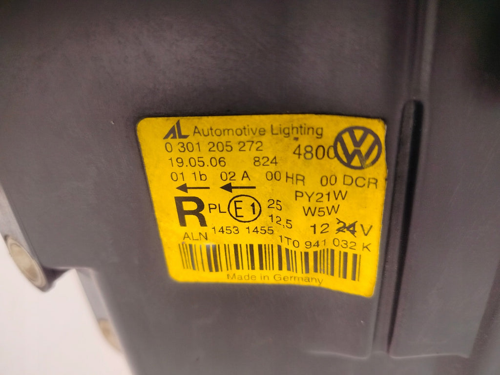 Frontscheinwerfer VW Touran 1T0941032K Xenon Rechts Scheinwerfer Headlight SCH3919583994du