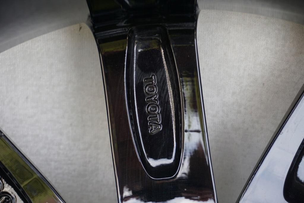 1x Alufelge 18 Zoll 8.0" 5x114.3 40ET Glanz Schwarz PW457-02005 Toyota Corolla FEL8166344344sn