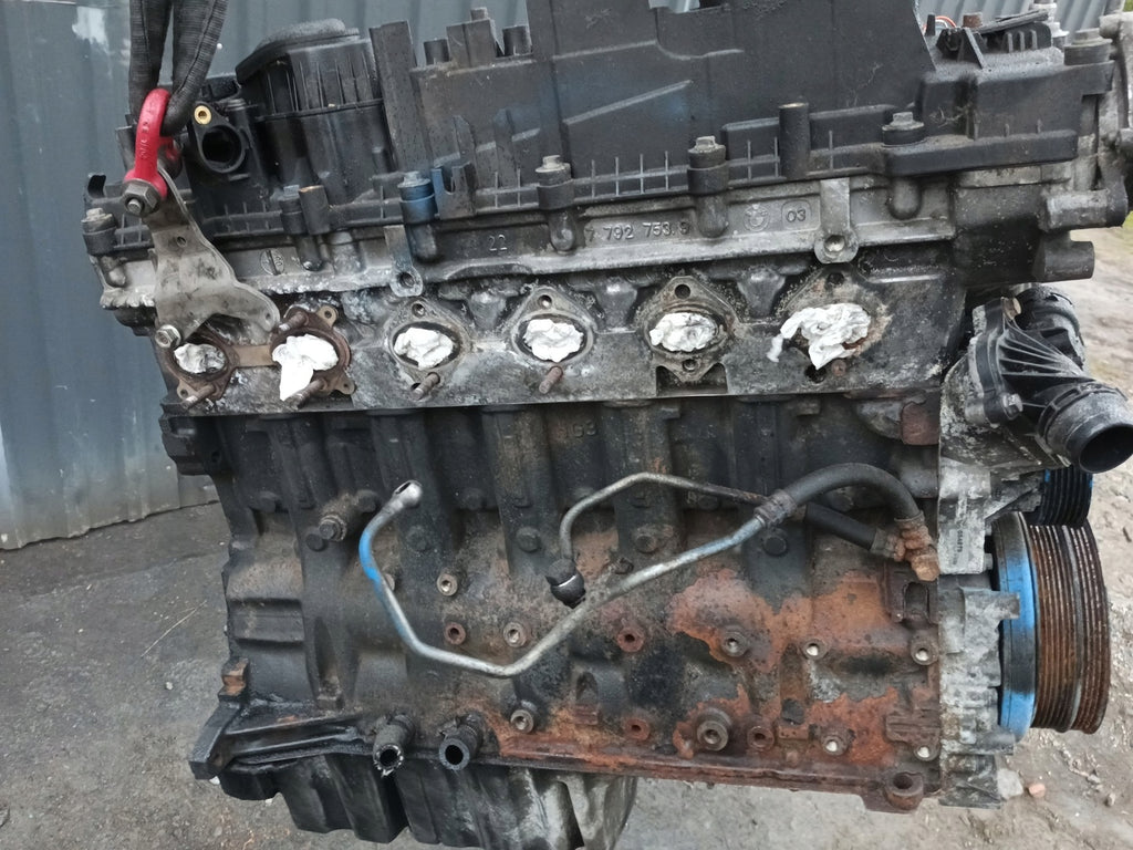 Motor BMW E60 E90 306D4 3.0 272PS 200kW 193TKm 2006 Diesel Engine Unkomplett