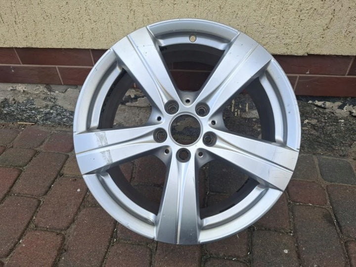 1x Alufelge 17 Zoll 7.0" 5x112 44 5ET Glanz Silber A2064017200 Mercedes-Benz FEL6250340316xe