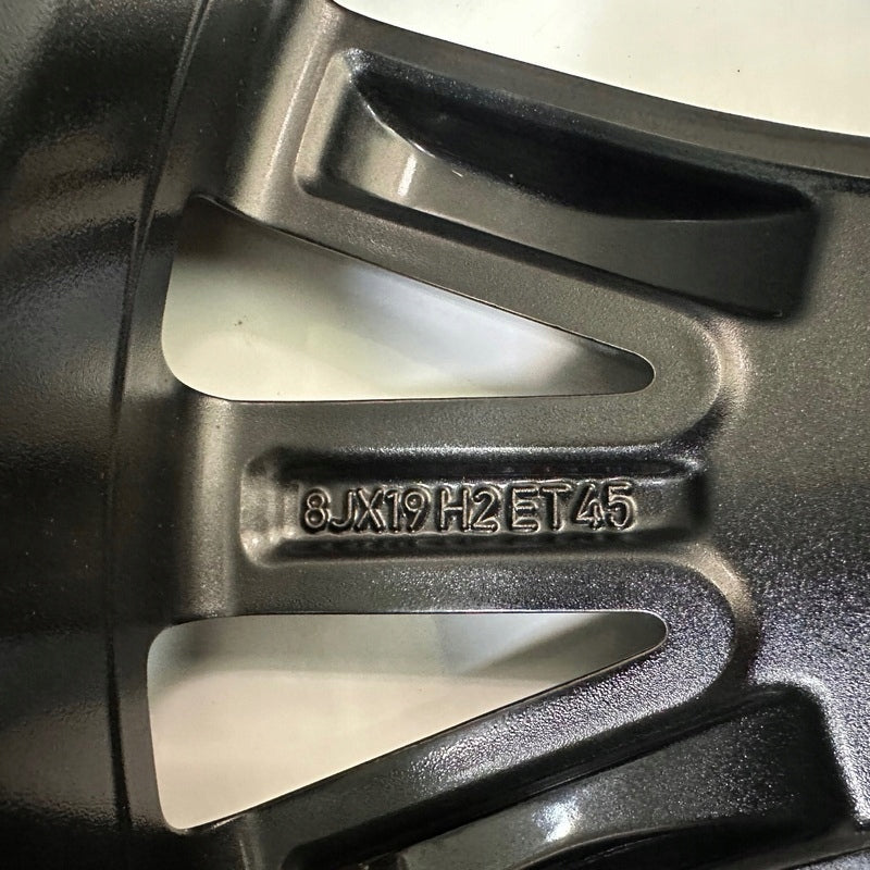 1x Alufelge 19 Zoll 8.0" 5x112 45ET Glanz Graphit 575601025 Mg Rim Wheel