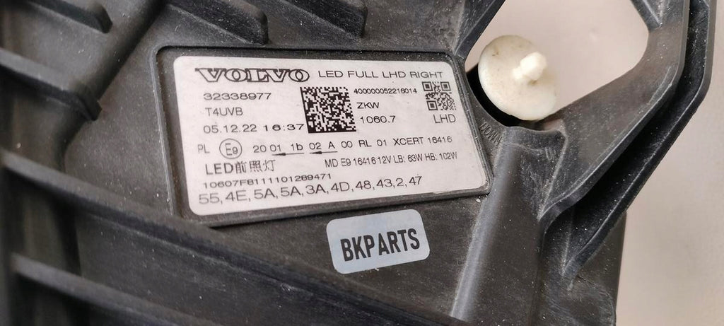 Frontscheinwerfer Volvo Xc60 II 32338977 LED Rechts Scheinwerfer Headlight SCH8913435341nu