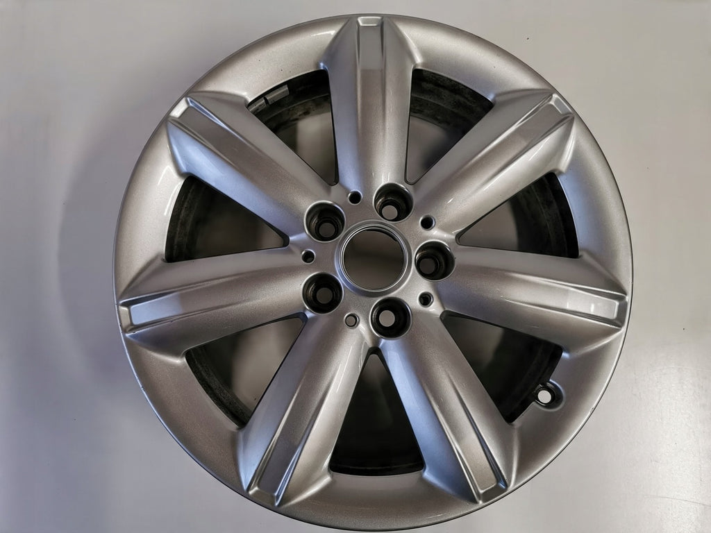 1x Alufelge 17 Zoll 6.5" 5x112 39ET Glanz Silber 6856041 Mini Countryman F60