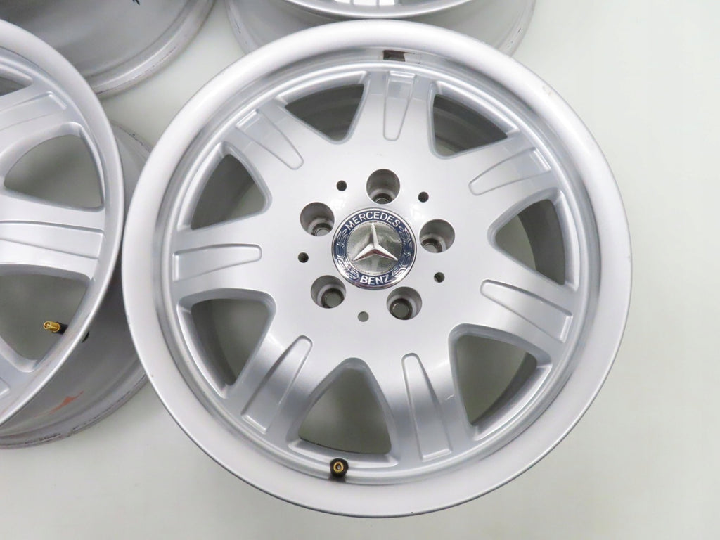 4x Alufelge 16 Zoll 7.0" 5x112 34ET Silber A1714010902 Mercedes-Benz Slk FEL6046856893wb