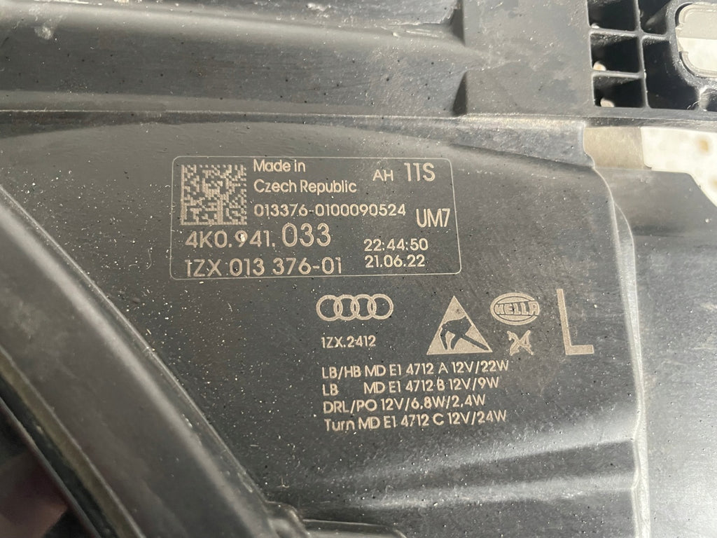 Frontscheinwerfer Audi A6 C8 4K0941033 LED Links Scheinwerfer Headlight SCH9682083198fd
