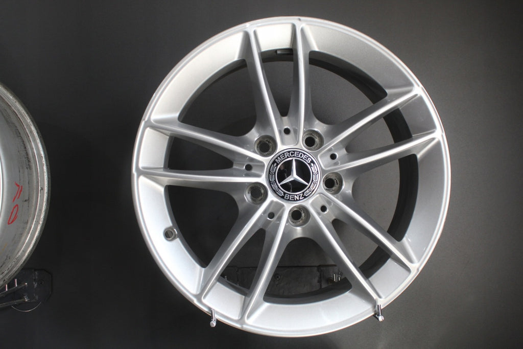 4x Alufelge 16 Zoll 6.5" 5x112 44ET A1774010100 Mercedes-Benz W176 Rim Wheel FEL9003211453mp