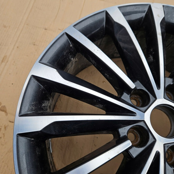 1x Alufelge 18 Zoll 7.0" 5x112 43ET Schwarz 565601025L 565601025E Skoda Kodiaq FEL5195224162vu