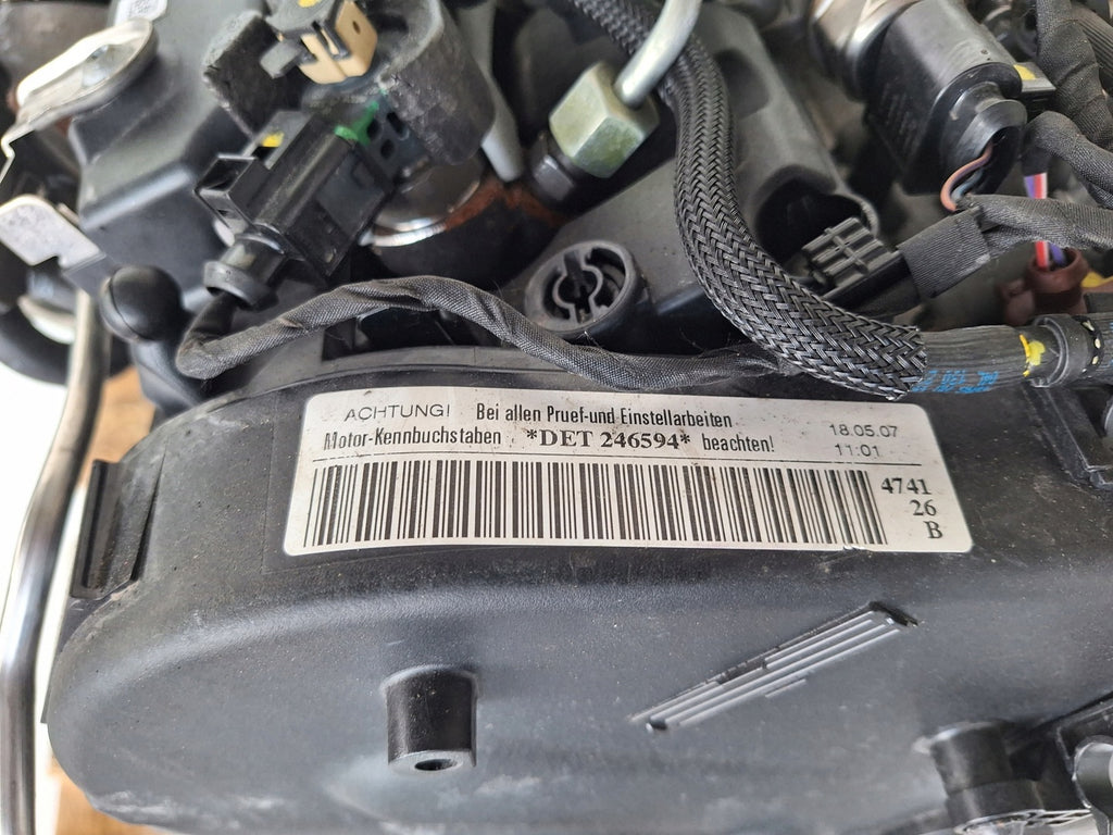 Motor Audi A4 B9 DETA 2.0 TDI 190PS 140kW 2007 Diesel Engine Unkomplett