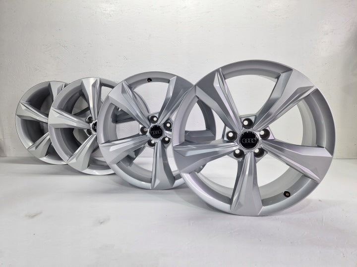 4x Alufelge 19 Zoll 7.0" 5x108 34ET Glanz Silber 80A601025K Audi Rim Wheel FEL4060286641sp