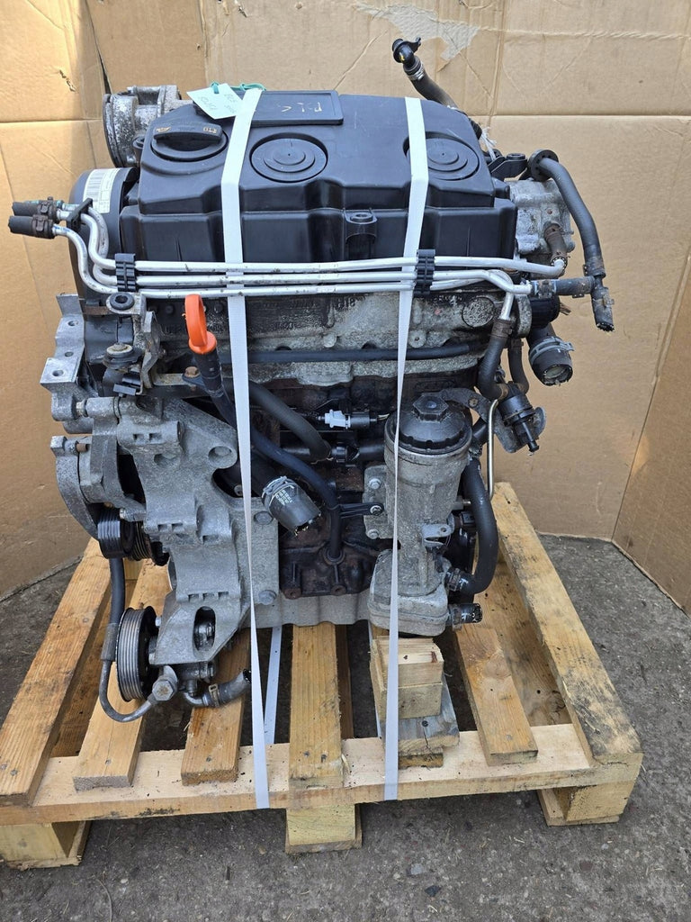 Motor Skoda VW BLS 1.9 TDI 105PS 77kW 133TKm 2009 Diesel Engine Komplett