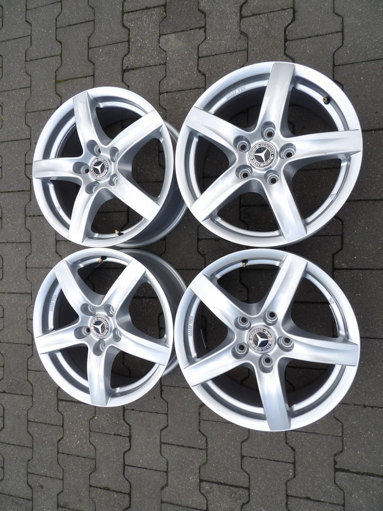 4x Alufelge 17 Zoll 7.5" 5x130 55ET Mercedes-Benz Rim Wheel FEL2035110947ve