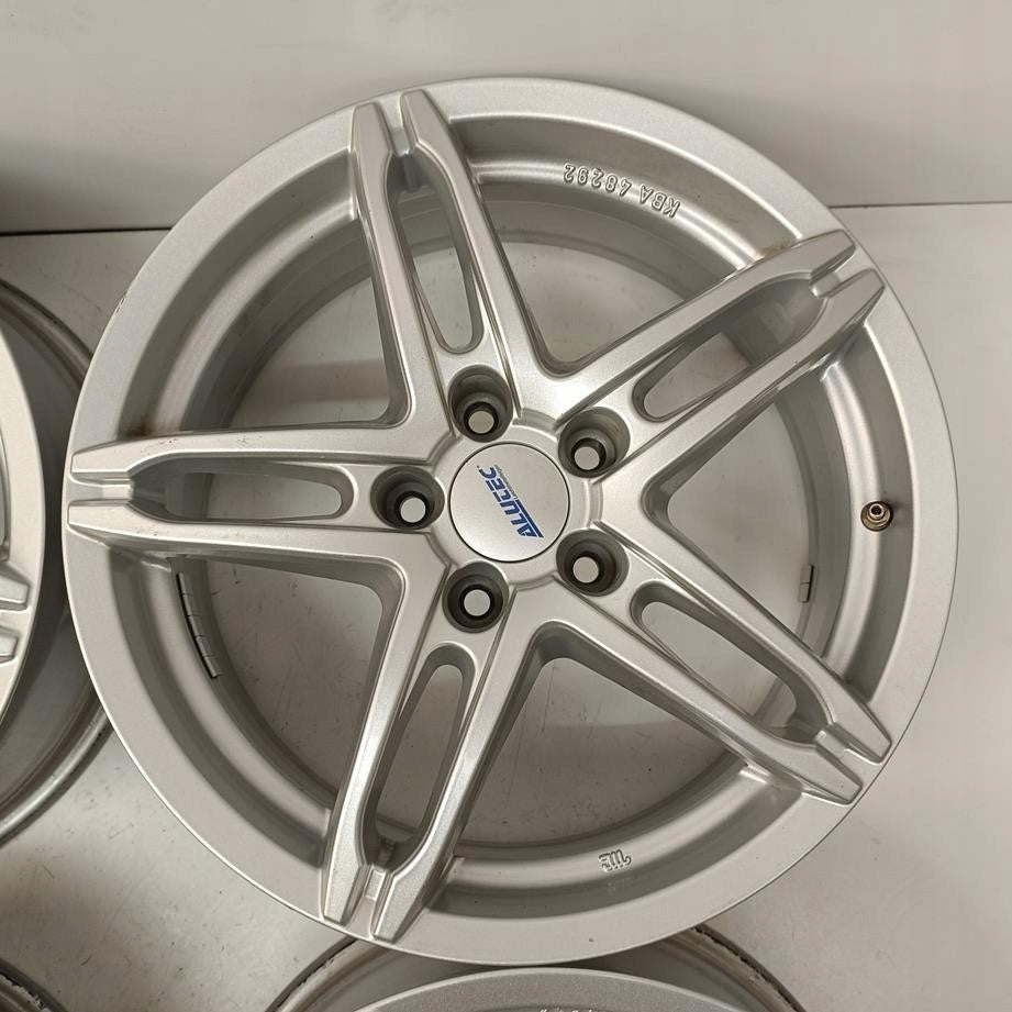 4x Alufelge 17 Zoll 7.0" 5x112 38ET Glanz Silber Audi I Rim Wheel FEL1401979340ki