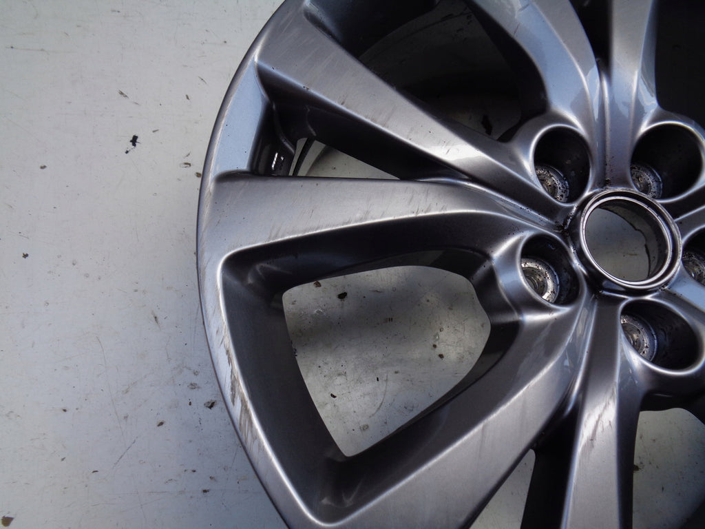 1x Alufelge 18 Zoll 7.0" 5x114.3 45ET Matt Silber 9965787080 Mazda Cx-30