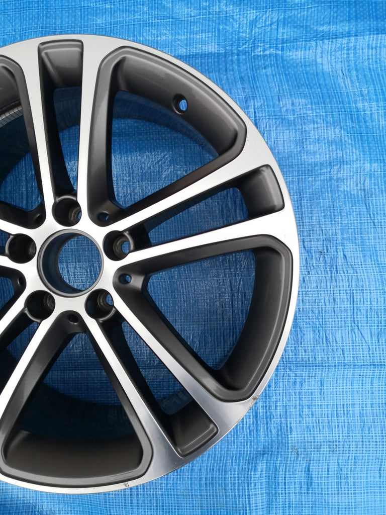 1x Alufelge 18 Zoll 7.5" 5x112 40ET Glanz Grau A2064016400 Mercedes-Benz W206 Mg FEL9860450054md