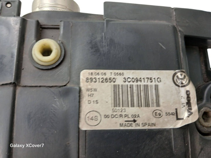 Frontscheinwerfer VW Passat 3C0941751G 5D12389312650 Xenon Links Headlight SCH1414958142xf