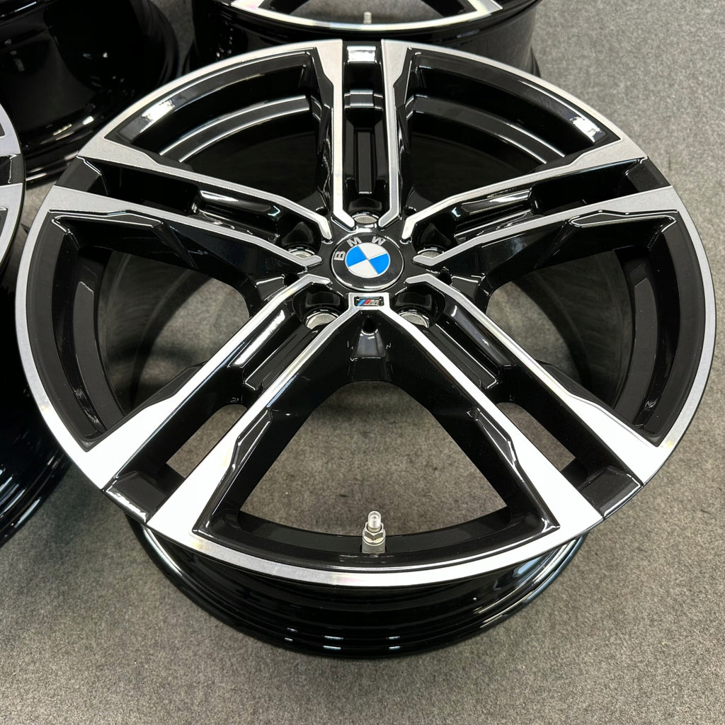 4x Alufelge 18 Zoll 8.0" 5x112 57ET Glanz Graphit 8092352 BMW 2 F45 1 F40 F46 Mg FEL2984783223ys